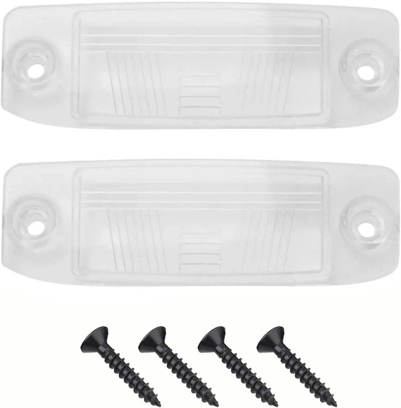 VOGOOPOI 2Pcs 92510-2P000, 925102P000 Rear License Plate Light cover Fits For Kia Sorento 2011-2013 - Image 1